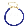 4.5MM Round Nylon Milan Cord Bracelet Making BJEW-I245-01G-40-1
