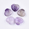 Natural Amethyst Heart Love Stone G-S349-18A-1