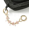 Zinc Alloy Spring Gate Rings Bag Extension Chains AJEW-BA00142-02-3