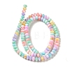 Rainbow Color Dyed Natural Freshwater Shell Beads Strands X1-SHEL-G018-02G-2