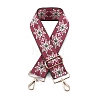 Flower Pattern Nylon Canvas Handbag Webbing Bag Straps PW-WGCA6D2-02-1