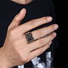 Men's Stainless Steel Finger Rings RJEW-BB29880-9-2