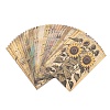 30Pcs 15 Styles Vintage Floral Scrapbook Paper Pads DIY-P083-A05-3