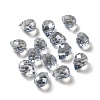 Electroplated Glass Beads GLAA-K062-01A-FR07-1