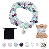 SUNNYCLUE DIY Wrap Style Buddhist Jewelry Bracelet Making Kits DIY-SC0014-29B-1