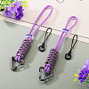 Polyester Cord Ropes Pendant Decorations HJEW-TADJ0022-01B-3