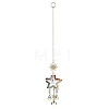 Chakra Gemstone Beads Pendant Decorations HJEW-JM01152-02-2