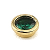 Brass Pave Cubic Zirconia Cabochons CU-CBA30E8-03G-08-2
