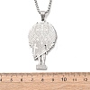 304 Stainless Steel Pendant Necklaces LS-NJEW-B153-02B-P-3