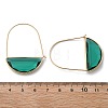 Brass Hoop Earrings EJEW-T007-04G-01-NF-5