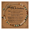 Birthday Brass Cross Charm Bracelets KZ7256-7-1