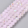 Electroplate Glass Beads Strands LS-EGLA-A044-J3mm-L02-5