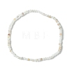 2mm Natural Pink Opal Faceted Round Beaded Stretch Bracelets for Women BJEW-JB10843-01-1