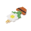 MIYUKI Glass Seed Beaded Pendants PALLOY-MZ01259-5