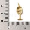 Brass Micro Pave Cubic Pendants LS-KK-U027-07G-01-4