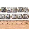 Natural Map Stone Beads Strands G-F839-A32-01-3