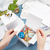 Foldable Creative Kraft Paper Box CON-WH0062-04A-3