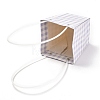 Trapezoid Kraft Paper Portable Bags CARB-J001-01A-4