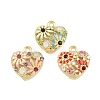 Alloy with Enamel Pendants RB-CBA1FD3-18G-1