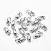 Platinum Plated Brass Lobster Claw Clasps for Jewelry Making X-KK-KK802-P-1