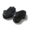 Chakra Natural Labradorite Engraved Cabochons G-C097-01D-3