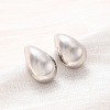 Rack Plating Brass Teardrop Stud Earrings X-EJWE-Q766-03P-3