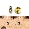 316 Surgical Stainless Steel Rhinestone Spacer Beads X-STAS-L285-001G-01-1-3