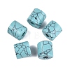 Synthetic Turquoise European Beads G-P520-05O-1