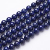 Dyed Grade A Natural Lapis Lazuli Beads X1-GSR8mmC123-2