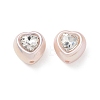 Baking Painted Acrylic & Rhinestone Beads RB-CBA19D7-02A-1