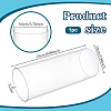 Transparent Acrylic Pipe AJEW-WH0475-51J-2