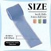 3 Rolls Polyester Raw Edges Ribbons SRIB-TAC0002-26D-4