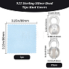 20Pcs 925 Sterling Silver Crimp Beads STER-BBC0009-61A-2