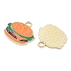 Alloy Enamel Pendants AL-CBA4666-02F-2