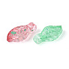 Transparent Spray Painted Acrylic Pendants ACRP-T011-07M-3