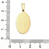 304 Stainless Steel Stamping Blank Tag Pendants STAS-H333-02G-3