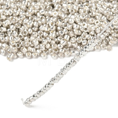 Electroplate 12/0 Glass Seed Beads SEED-Q003-2-1