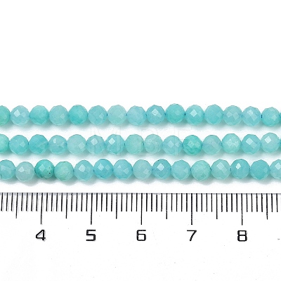 Natural Amazonite Beads Strands LS-G-I379-A02-02-1