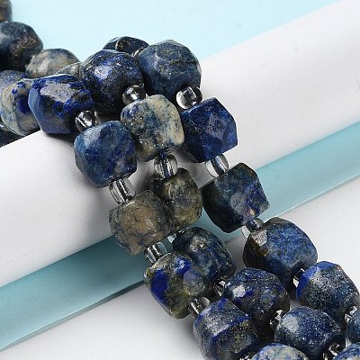 Natural Lapis Lazuli Beads Strands G-B065-A03-1