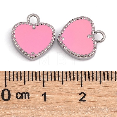 304 Stainless Steel Enamel Charms STAS-L022-485P-01-1