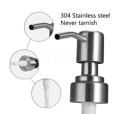 304 Stainless Steel Soap Dispenser STAS-SZ0001-17-1