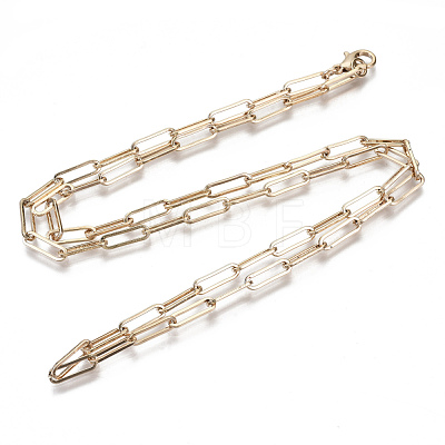 Brass Paperclip Chains MAK-S072-14C-G-1