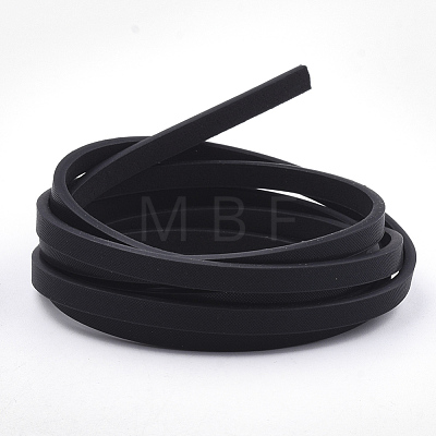 Flat Single Face Imitation Leather Cords LC-T003-04-1