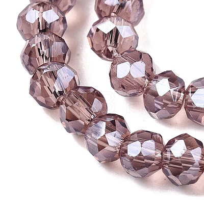 Electroplate Glass Beads Strands EGLA-A044-T2mm-A07-1