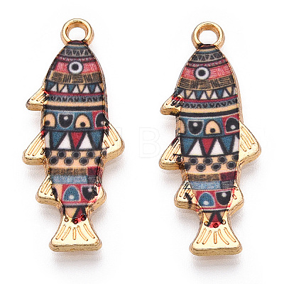 Alloy Enamel Pendants X-FIND-C037-16G-1-1