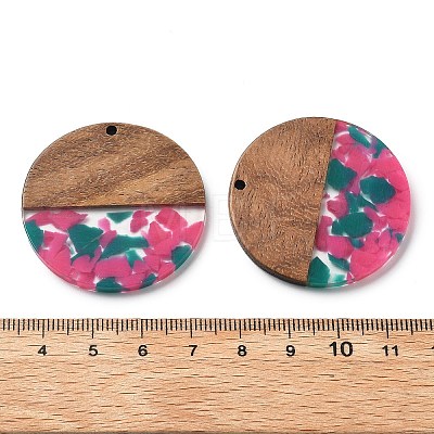 Resin and Walnut Pendants FIND-R051-05D-1