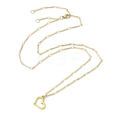 Brass Bar Necklsces NJEW-JN04835-1