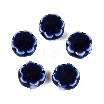 Vintage Handmade Porcelain Beads PORC-N013-25-04-1