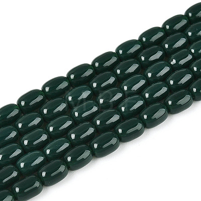 Opaque Glass Beads Strands LS-GLAA-T028-14P-05-1