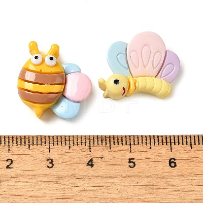 Opaque Resin Decoden Cabochons RESI-M041-03-1